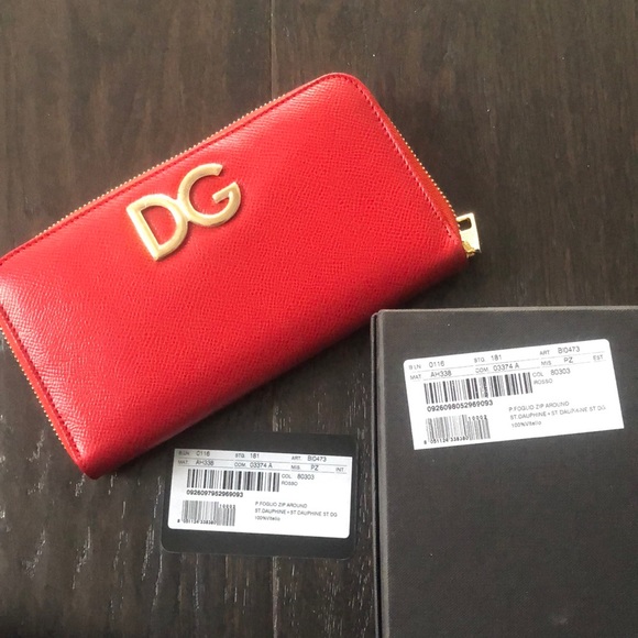 BNWT Dolce and Gabbana Zipper Wallet - Picture 10 of 12